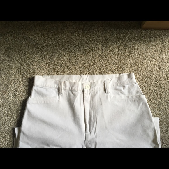 Telluride White High-rise Pants (Women)🛍 - Picture 4 of 5